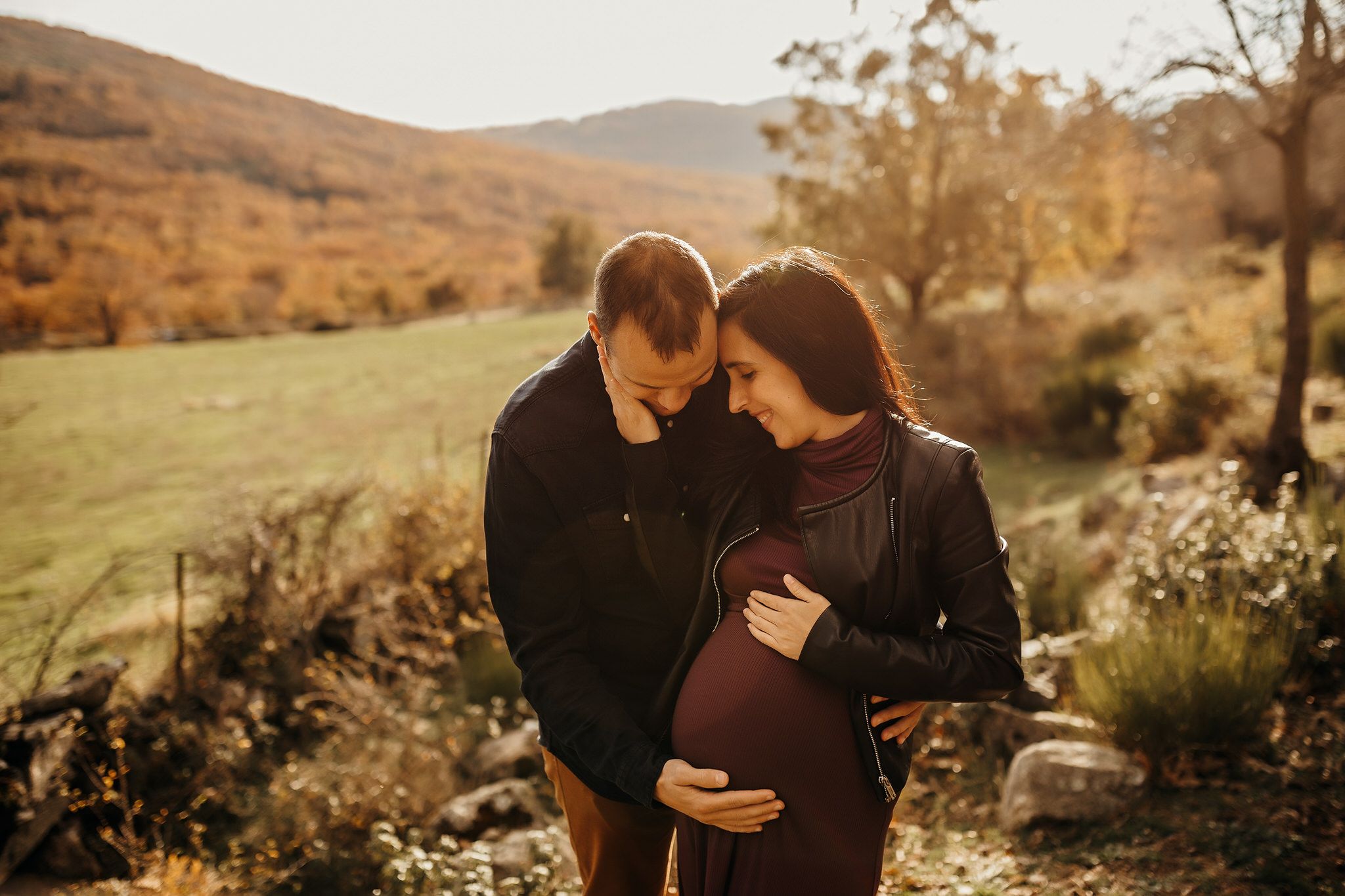 Fotografía de embarazo en Cercedilla