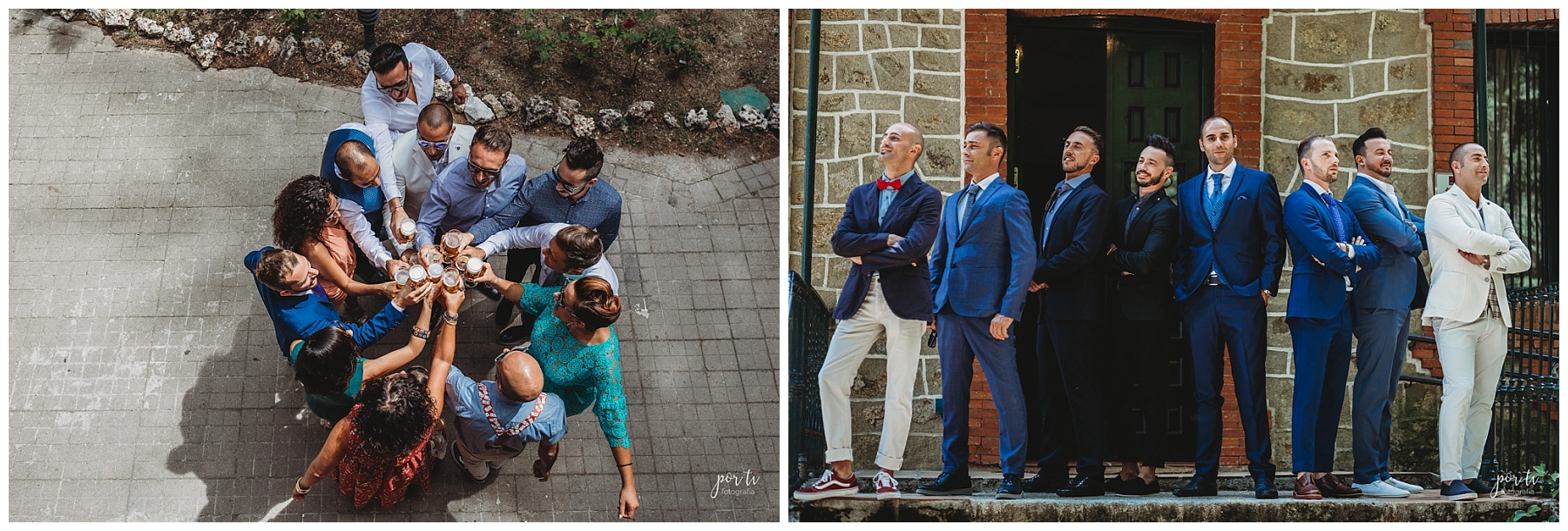 preparativos novio boda cercedilla