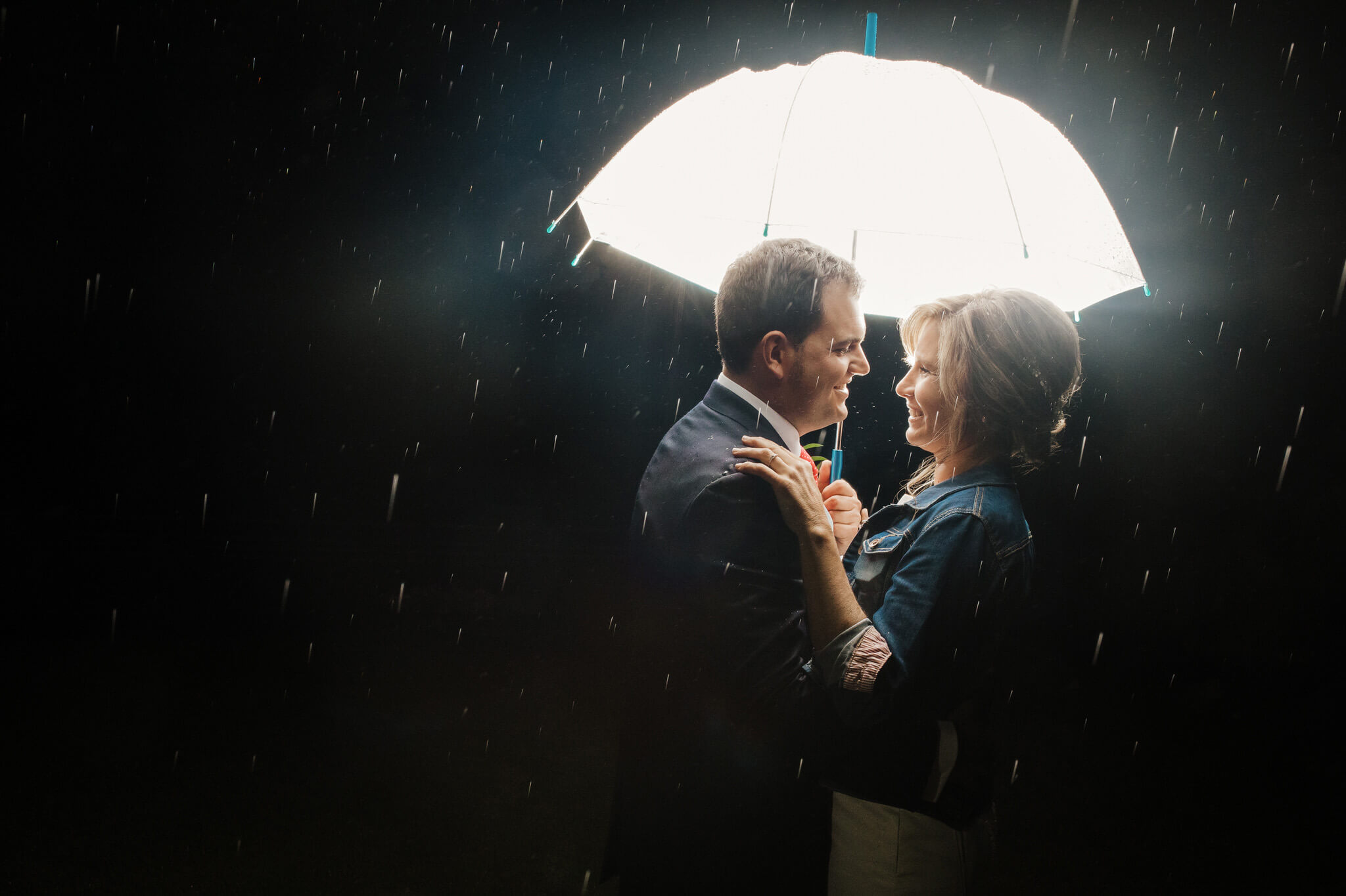 Boda bajo la lluvia en Miravalle, Guadarrama.