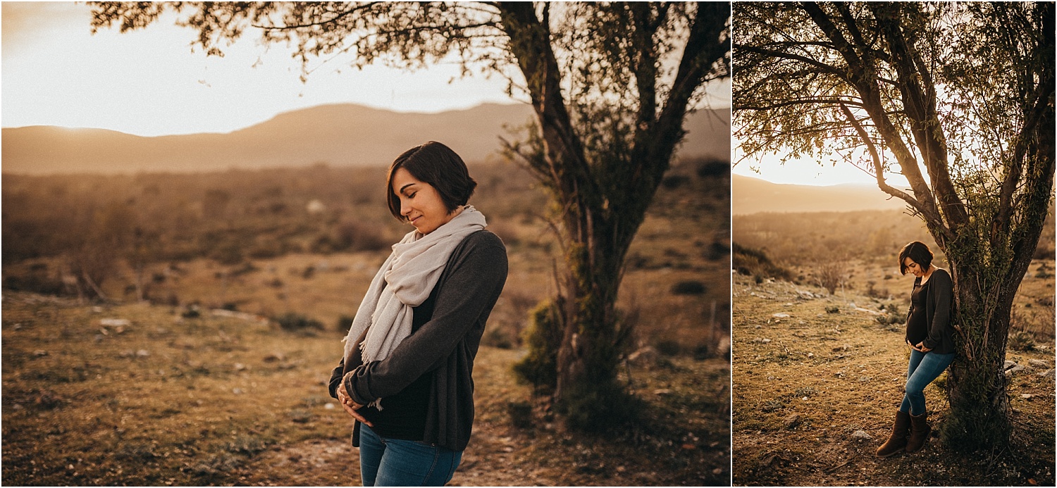 fotografia de embarazada en madrid