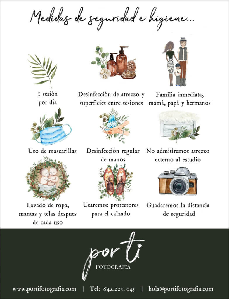 nuevas medidas de higiene y seguridad