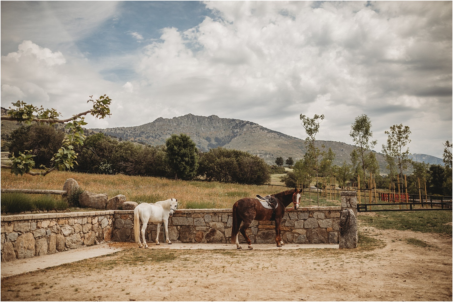 Preboda a caballo en Los Molinos
