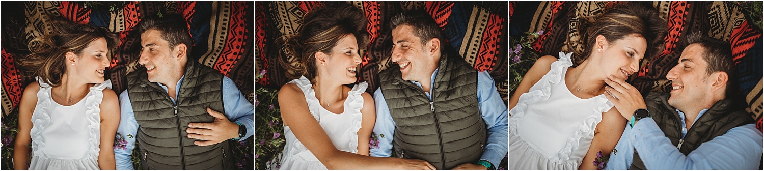 Fotografía de pareja en la naturaleza