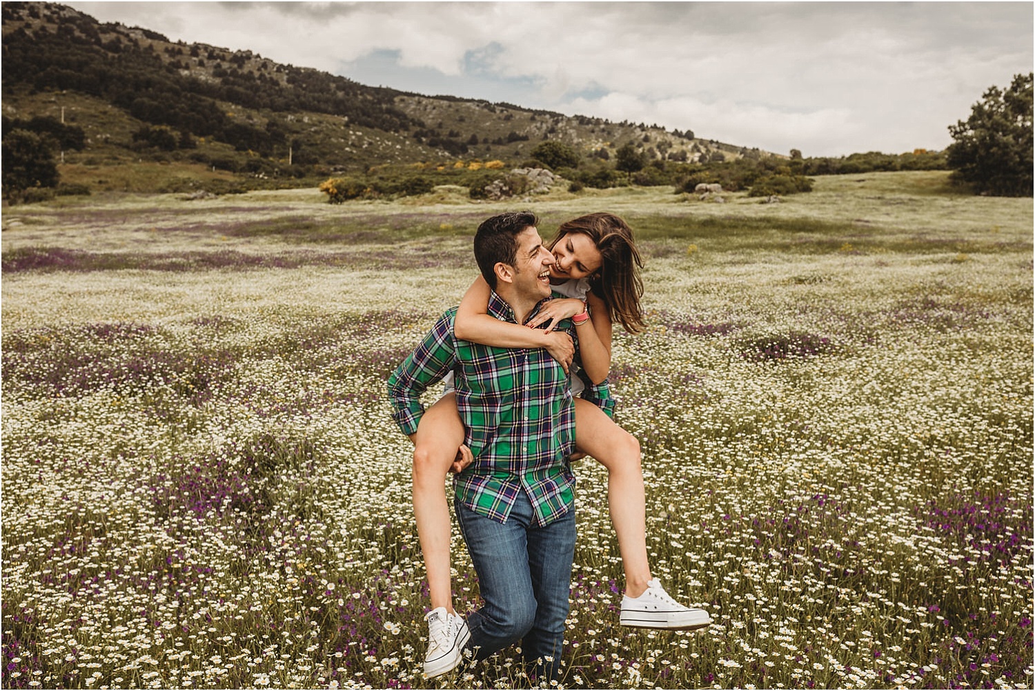 Preboda a caballo en Los Molinos