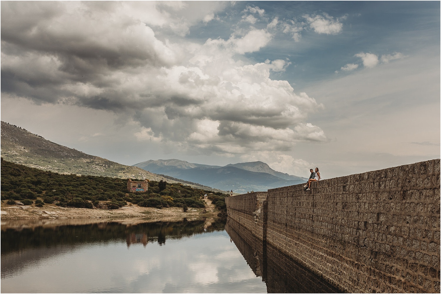 Preboda a caballo en Los Molinos.