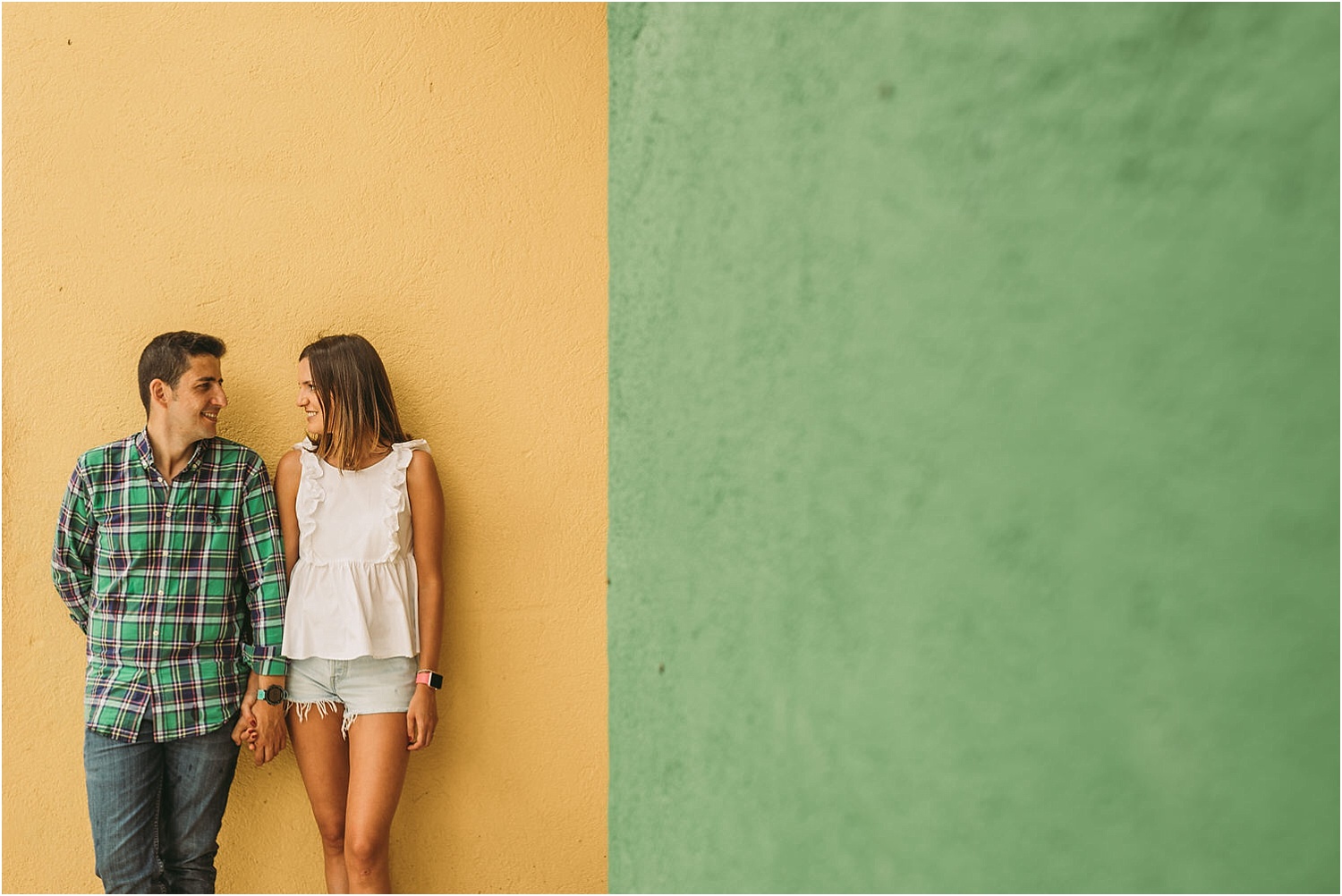 Sesión fotográfica preboda a caballo en Los Molinos