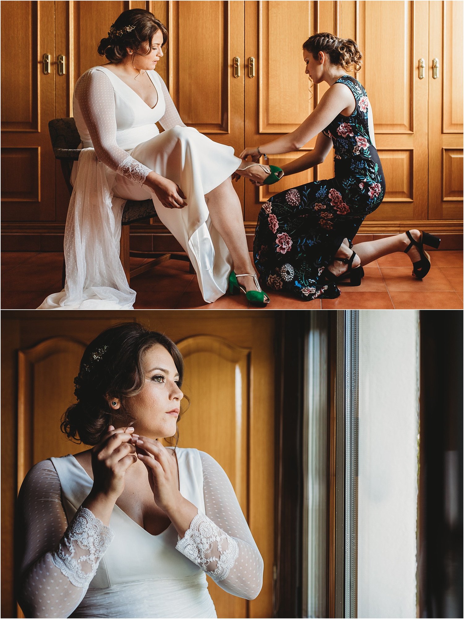 Preparativos de boda en Cercedilla