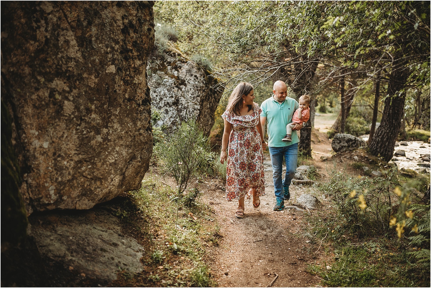 Fotografía de Preboda en familia en Cercedilla