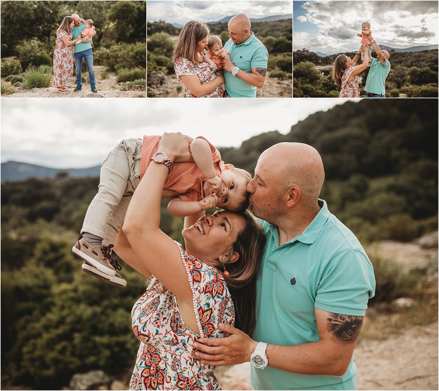 Sesión de Preboda en familia en Cercedilla