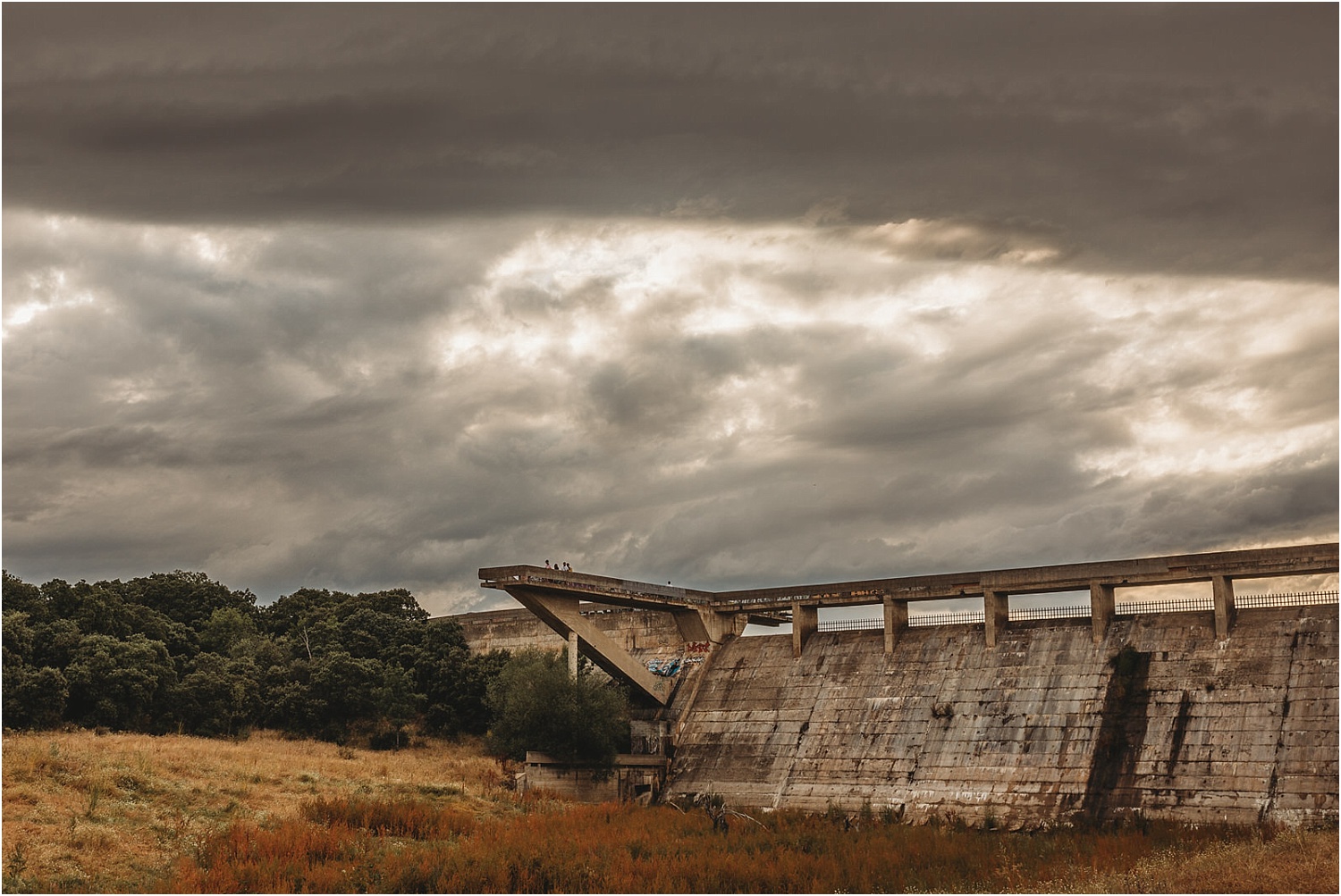sesión de preboda al atardecer
