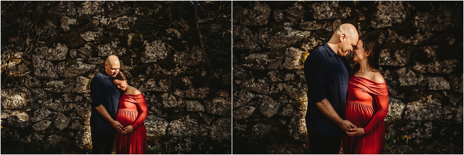 sesion fotográfica de embarazada en cercedilla