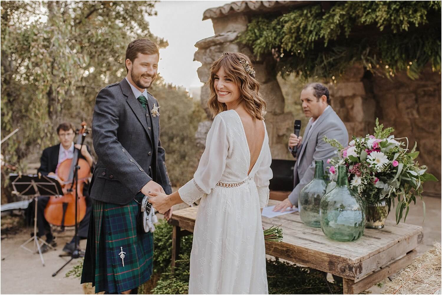 Celebración de boda en El Tomillar