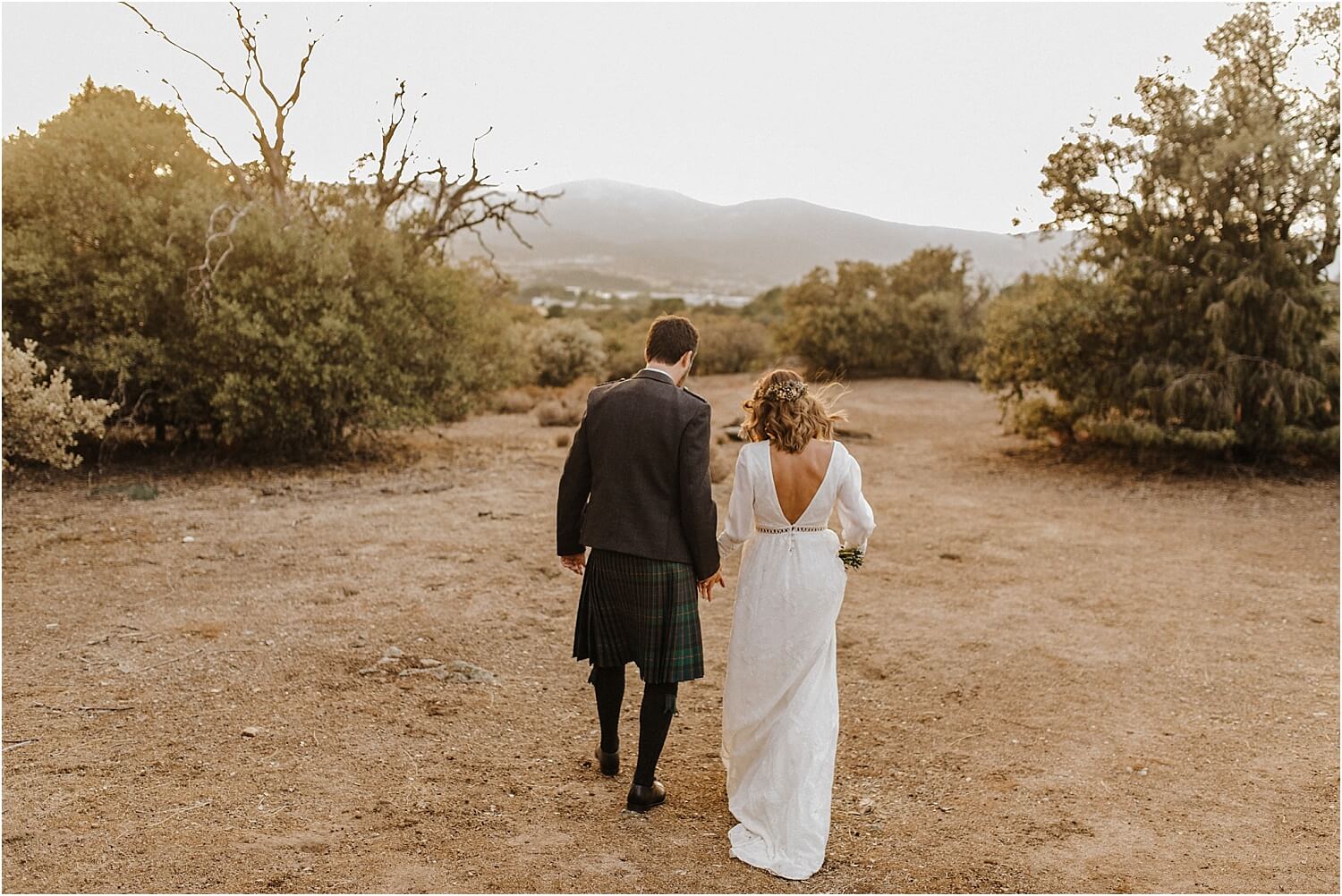 Atardecer en la finca El Tomillar