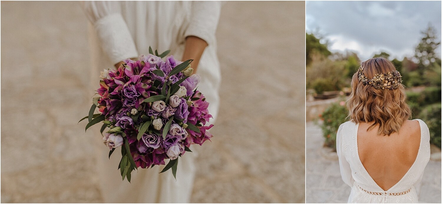 Boda al atardecer en Guadarrama