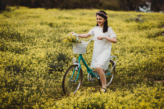 Fotógrafo de comuniones naturales en Madrid