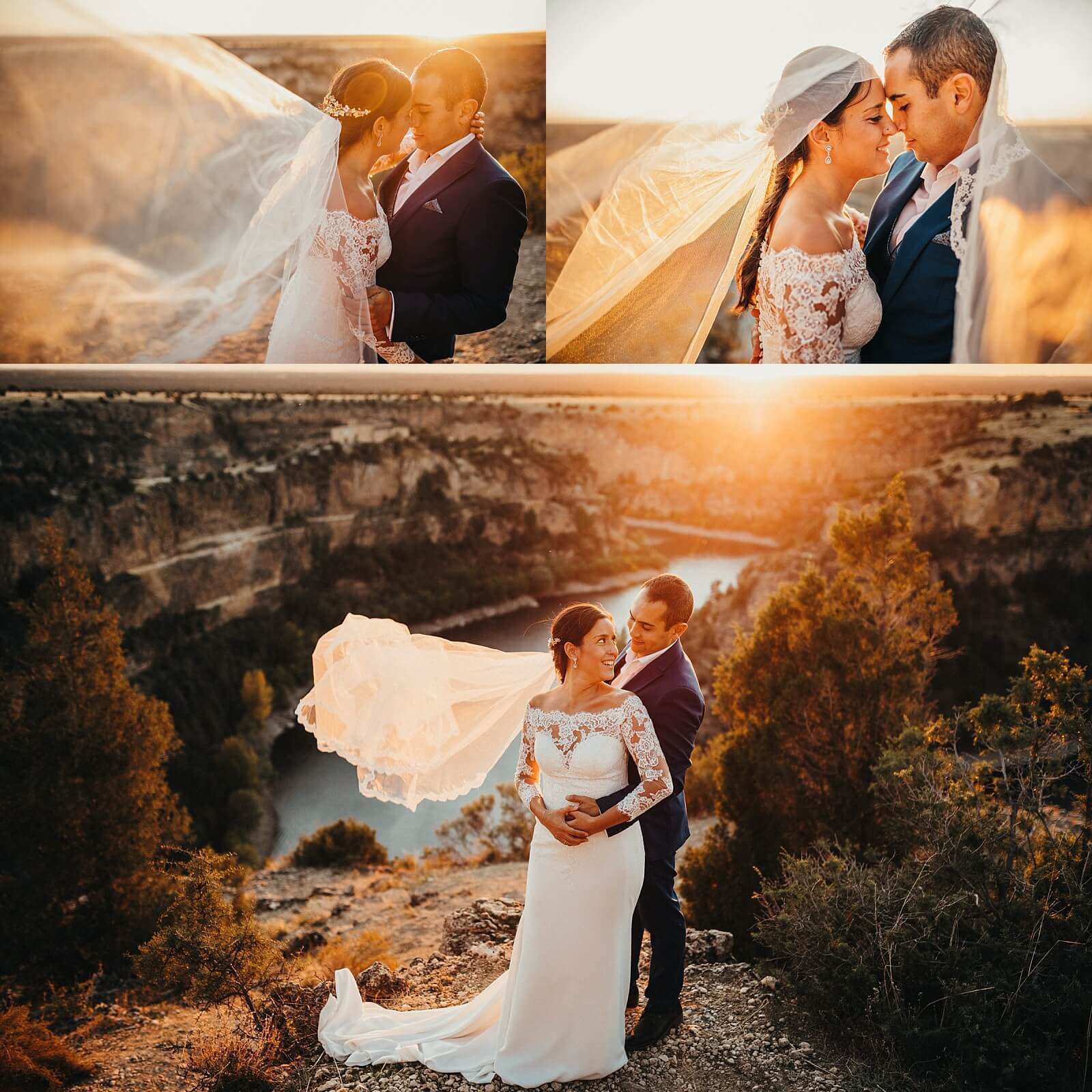 Fotografía de pareja en la sierra de Madrid y Segovia