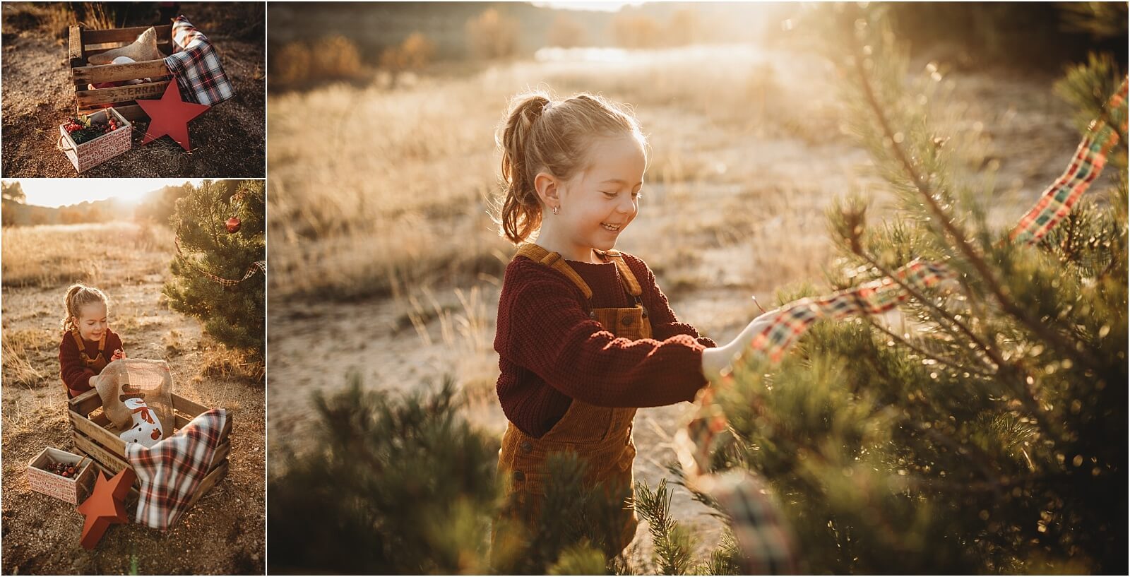 Mini sesiones fotográficas de navidad en Cercedilla