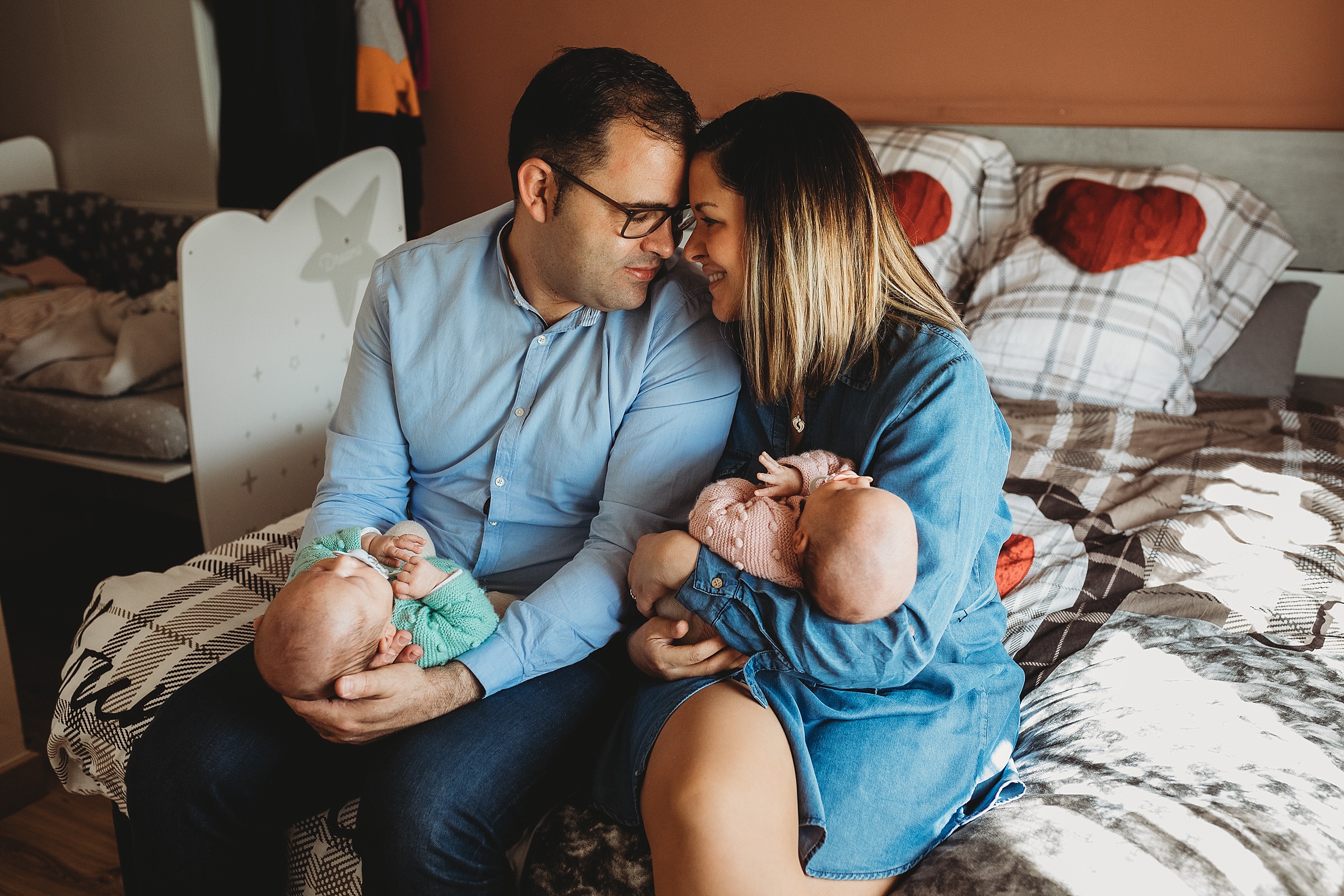 Fotografía de recién nacidos en casa