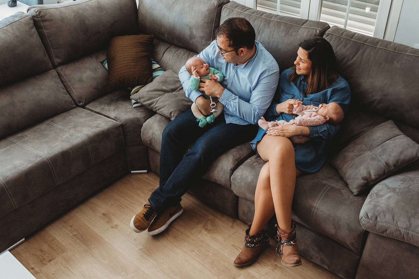 fotógrafo de recién nacido a domicilio